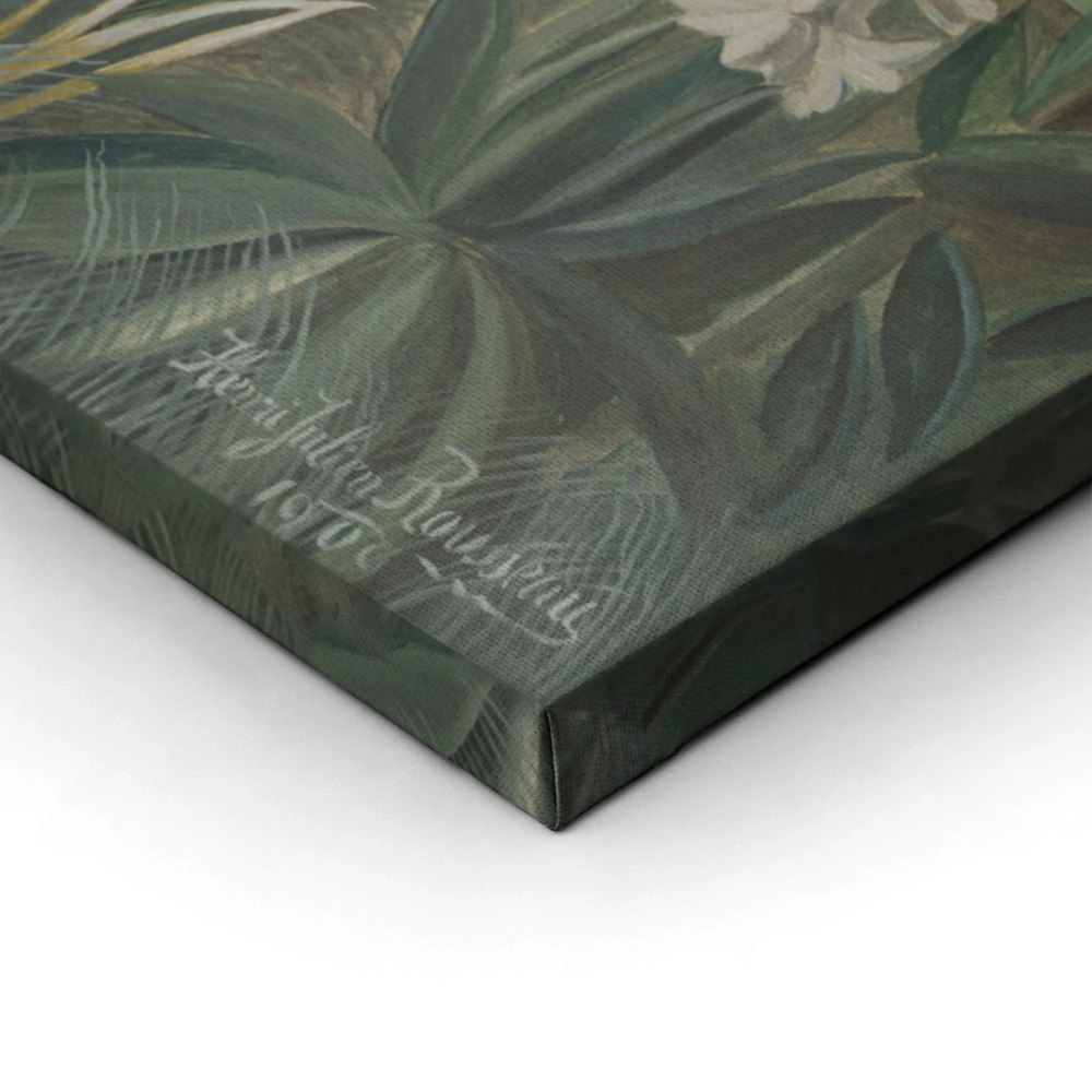 Πίνακας σε καμβά HENRI ROUSSEAU - THE EQUATORIAL JUNGLE