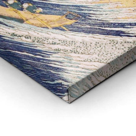 Πινακας σε καμβά HOKUSAI - A WILD SEA AT COSHI - Hokusai Katsushika Sticky 2
