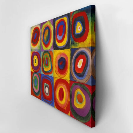 Πινακας σε καμβά KANDINSKY - SQUARES WITH CONCENTRIC CIRCLES - Wassily Kandinsky Sticky 3