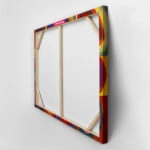 Πινακας σε καμβά KANDINSKY - SQUARES WITH CONCENTRIC CIRCLES