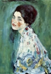 Πινακας σε καμβά KLIMT - PORTRAIT OF A LADY