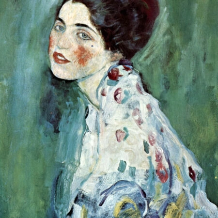 Πινακας σε καμβά KLIMT - PORTRAIT OF A LADY - Gustav Klimt Sticky 6