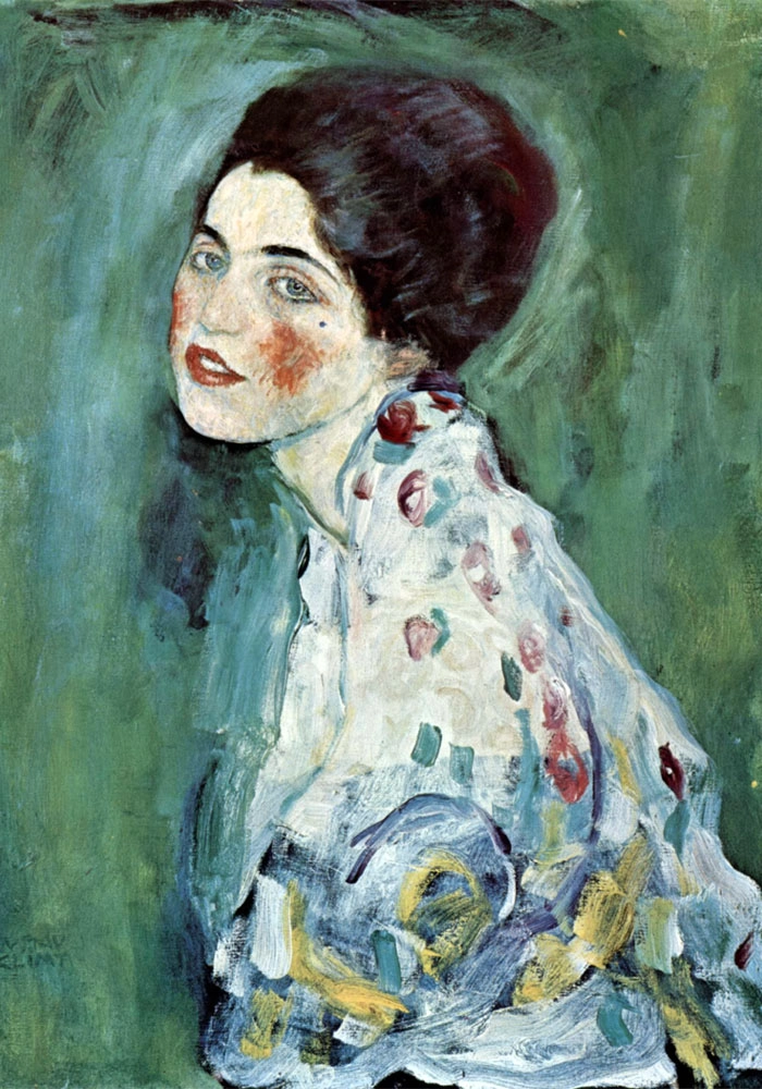 Πινακας σε καμβά KLIMT - PORTRAIT OF A LADY