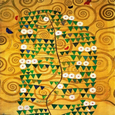 Πινακας σε καμβά KLIMT - STOCLET FRIEZE - Gustav Klimt Sticky 6