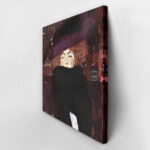 Πίνακας σε καμβά KLIMT - WOMAN WITH A HAT AND A FEATHER BOA