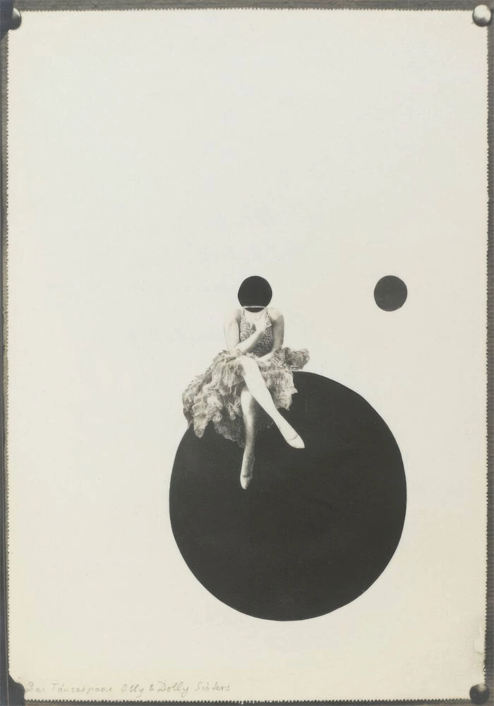 Πινακας σε καμβά LASZLO MOHOLY-NAGY - DAS TANZERPAAR OLLY DOLLY SISTERS