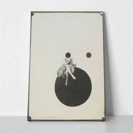 Πινακας σε καμβά LASZLO MOHOLY-NAGY - DAS TANZERPAAR OLLY DOLLY SISTERS - Laszlo Moholy-Nagy Sticky 1
