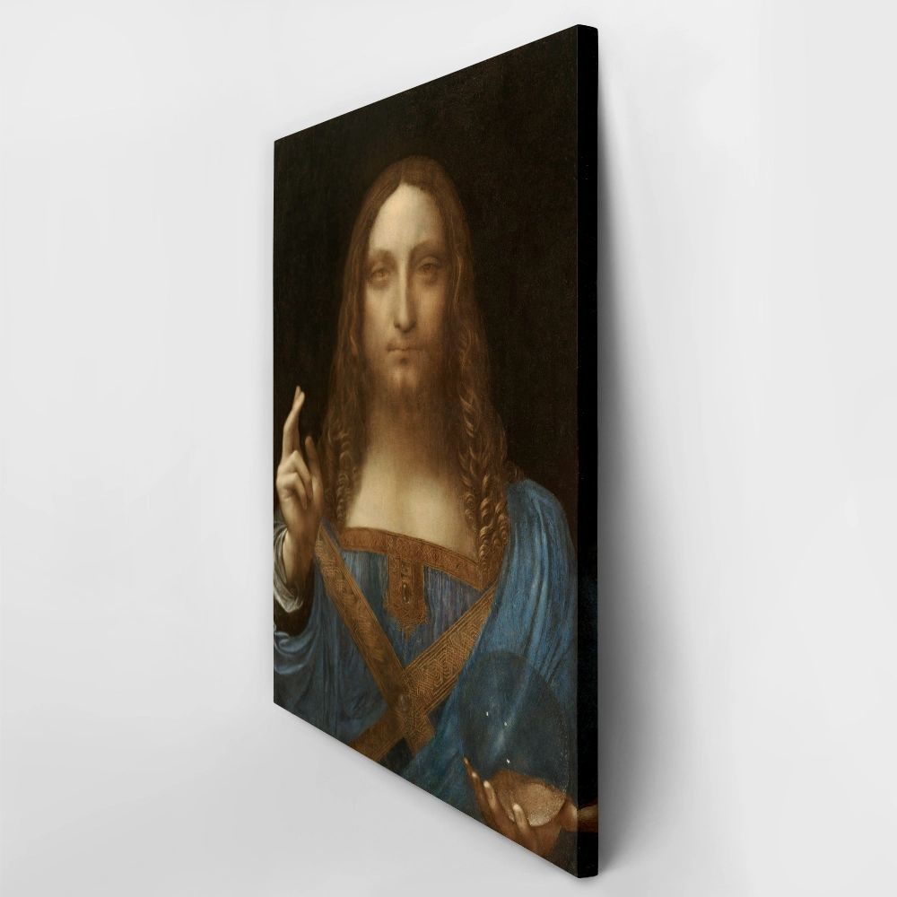 Πινακας σε καμβά LEONARDO DA VINCI - SALVATOR MUNDI