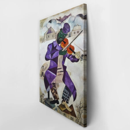 Πινακας σε καμβά MARC CHAGALL - GREEN VIOLINIST - Αλλοι ζωγραφοι Sticky 3