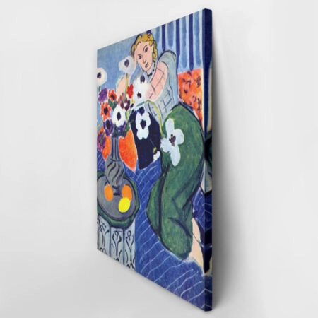 Πινακας σε καμβά MATISSE - ODALISQUE BLUE HARMONY - Henri Matisse Sticky 3