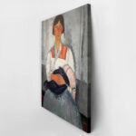 Πινακας σε καμβά MODIGLIANI - FEMME GITANE AVEC ENFANT