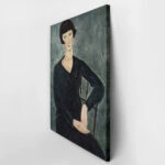 Πινακας σε καμβά MODIGLIANI - WOMAN IN BLUE DRESS