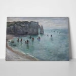 Πινακας σε καμβά MONET - FISHING BOATS LEAVING THE HARBOUR
