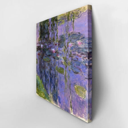 Πίνακας σε καμβά MONET - WATER LILIES 1919 - Monet Claude Sticky 3