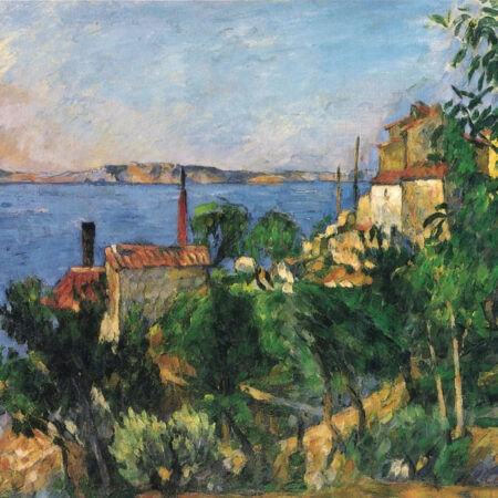 Πινακας σε καμβά PAUL CEZANNE - LA MER A L'ESTAQUE - Paul Cezanne Sticky 6
