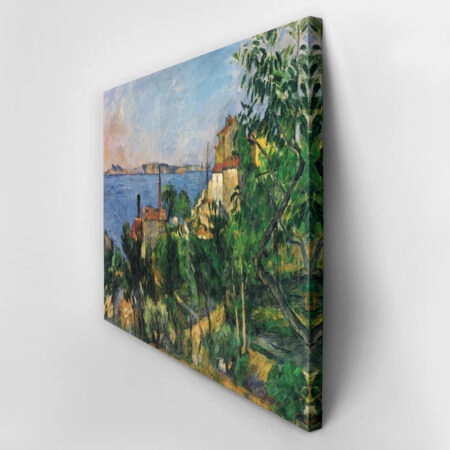 Πινακας σε καμβά PAUL CEZANNE - LA MER A L'ESTAQUE - Paul Cezanne Sticky 3