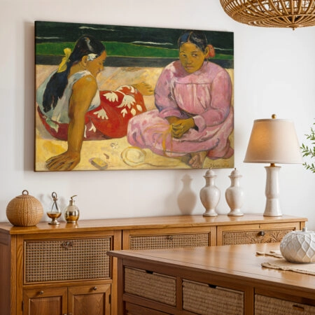 Πινακας σε καμβά PAUL GAUGUIN - FEMMES DE TAHITI