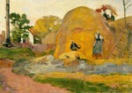 Πινακας σε καμβά PAUL GAUGUIN - LES MEULES JAUNES