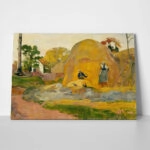 Πινακας σε καμβά PAUL GAUGUIN - LES MEULES JAUNES