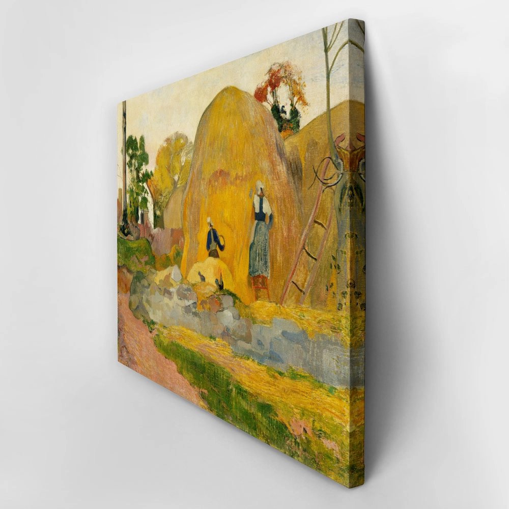 Πινακας σε καμβά PAUL GAUGUIN - LES MEULES JAUNES