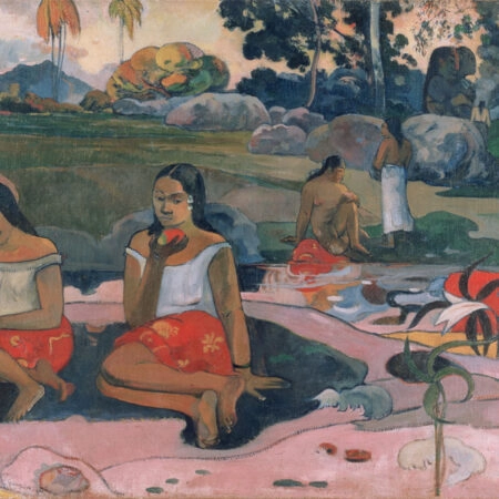 Πινακας σε καμβά PAUL GAUGUIN - SACRED SPRING - Paul Gauguin Sticky 6