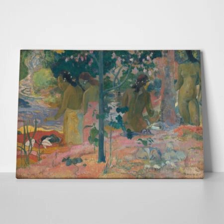 Πινακας σε καμβά PAUL GAUGUIN - THE BATHERS - Paul Gauguin Sticky 1