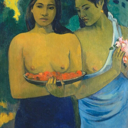 Πινακας σε καμβά PAUL GAUGUIN - TWO TAHITIAN WOMEN - Paul Gauguin Sticky 6