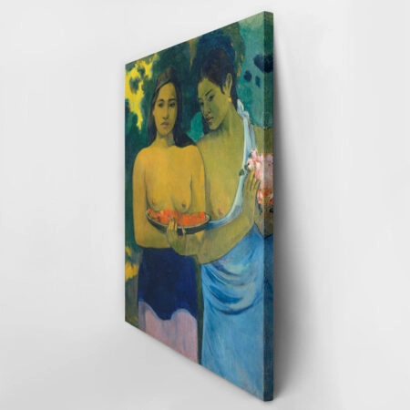 Πινακας σε καμβά PAUL GAUGUIN - TWO TAHITIAN WOMEN - Paul Gauguin Sticky 3