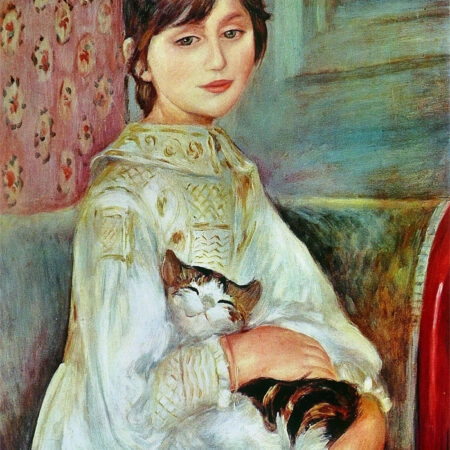 Πινακας σε καμβά RENOIR - JULIE MANET - Pierre Auguste Renoir Sticky 6