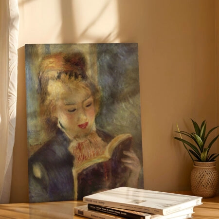 Πινακας σε καμβά RENOIR - LA LISEUSE