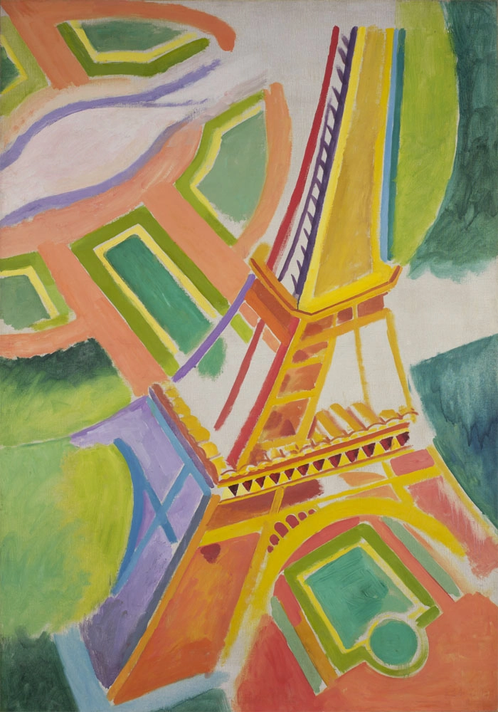Πινακας σε καμβά ROBERT DELAUNAY - EIFFEL TOWER