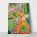 Πινακας σε καμβά ROBERT DELAUNAY - EIFFEL TOWER