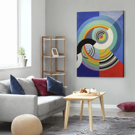 Πινακας σε καμβά ROBERT DELAUNAY - RYTHM NO3