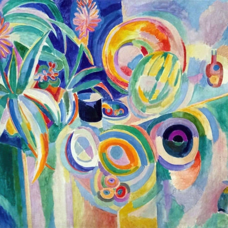 Πινακας σε καμβά ROBERT DELAUNAY - SYMPHONIE COLOUR - Robert Delaunay Sticky 6