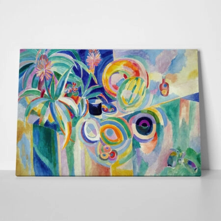 Πινακας σε καμβά ROBERT DELAUNAY - SYMPHONIE COLOUR - Robert Delaunay Sticky 1