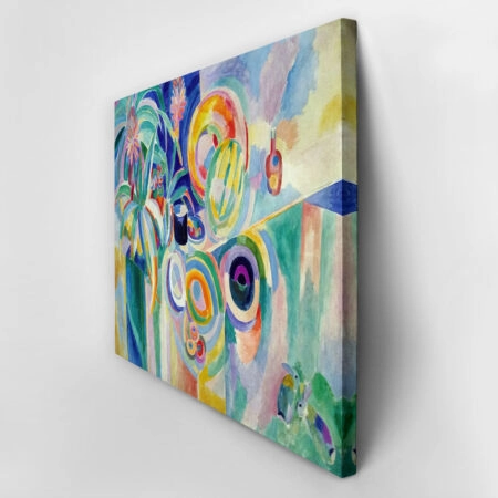 Πινακας σε καμβά ROBERT DELAUNAY - SYMPHONIE COLOUR - Robert Delaunay Sticky 3