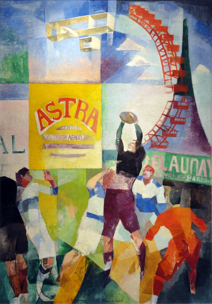 Πινακας σε καμβά ROBERT DELAUNAY - THE CARDIFF TEAM