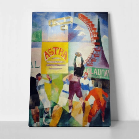 Πινακας σε καμβά ROBERT DELAUNAY - THE CARDIFF TEAM - Robert Delaunay Sticky 1