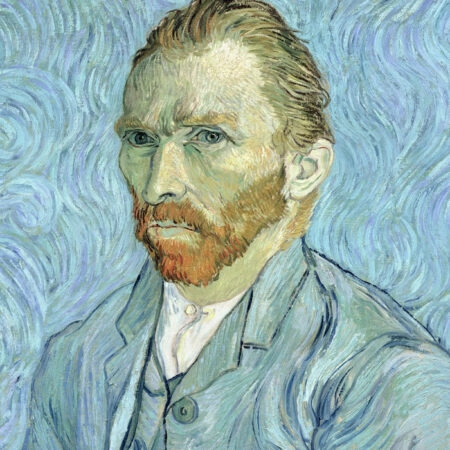 Πινακας σε καμβά VAN GOGH - SELF PORTRAIT - Vincent Van Gogh Sticky 6