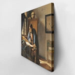 Πίνακας σε καμβά VERMEER - THE GEOGRAPHER