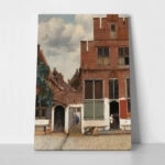 Πινακας σε καμβά VERMEER - THE LITTLE STREET