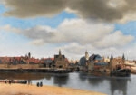 Πινακας σε καμβά VERMEER - VIEW OF DELFT