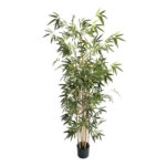 BAMBOO ΔΕΝΤΡΟ ΤΕΧΝΗΤΟ ΣΕ ΓΛΑΣΤΡΑ 190 POLYESTER ΠΡΑΣΙΝΟ PVC