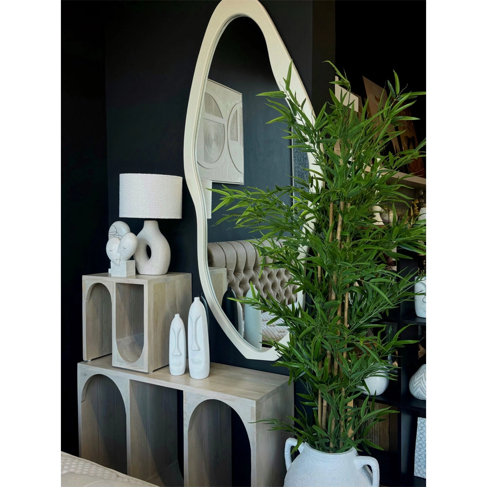 BAMBOO ΔΕΝΤΡΟ ΤΕΧΝΗΤΟ ΣΕ ΓΛΑΣΤΡΑ 210 POLYESTER ΠΡΑΣΙΝΟ PVC