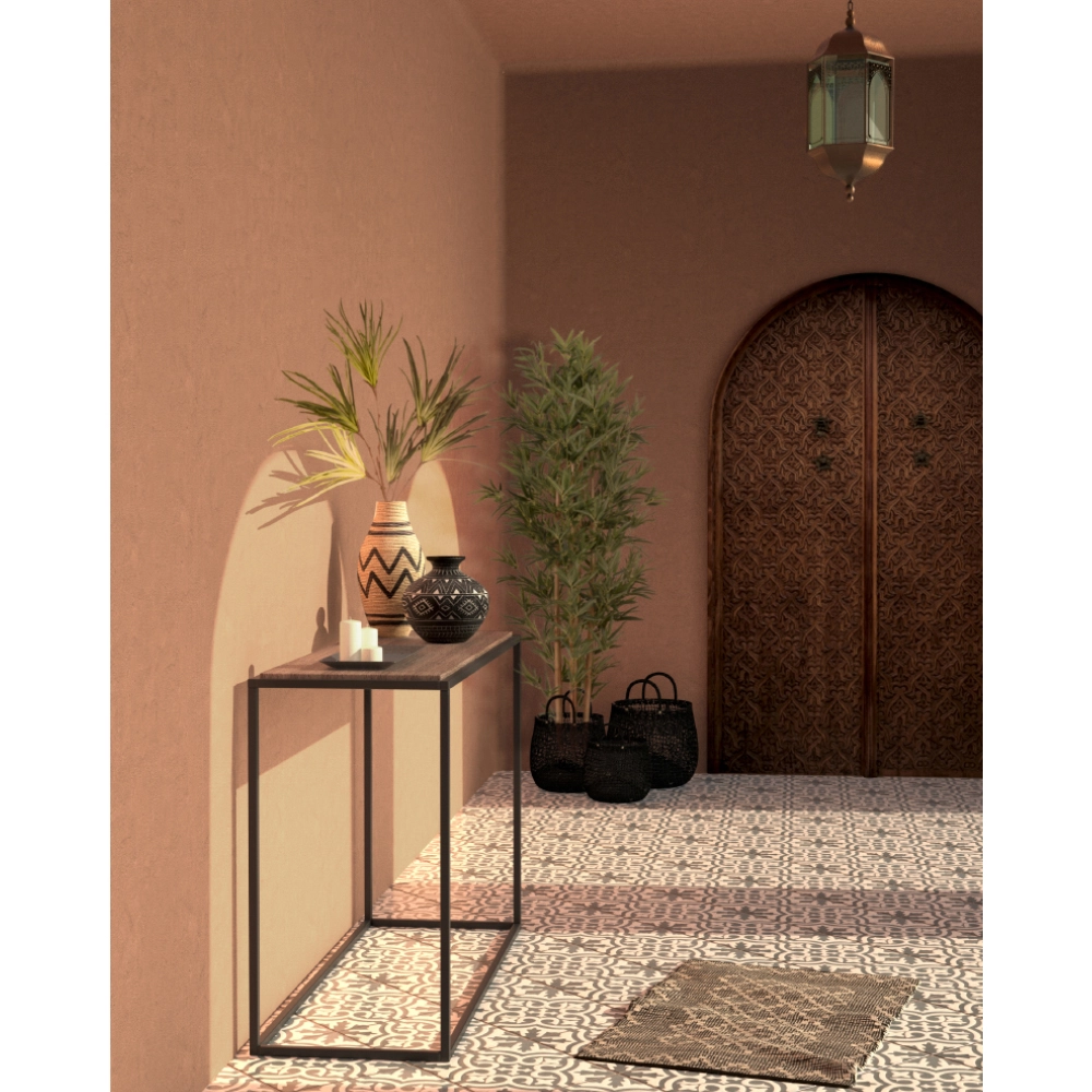 BAMBOO ΔΕΝΤΡΟ ΤΕΧΝΗΤΟ ΣΕ ΓΛΑΣΤΡΑ 210 POLYESTER ΠΡΑΣΙΝΟ PVC