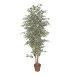 FICUS ΔΕΝΤΡΟ ΤΕΧΝΗΤΟ ΣΕ ΓΛΑΣΤΡΑ 170 POLYESTER ΠΡΑΣΙΝΟ PE/PP