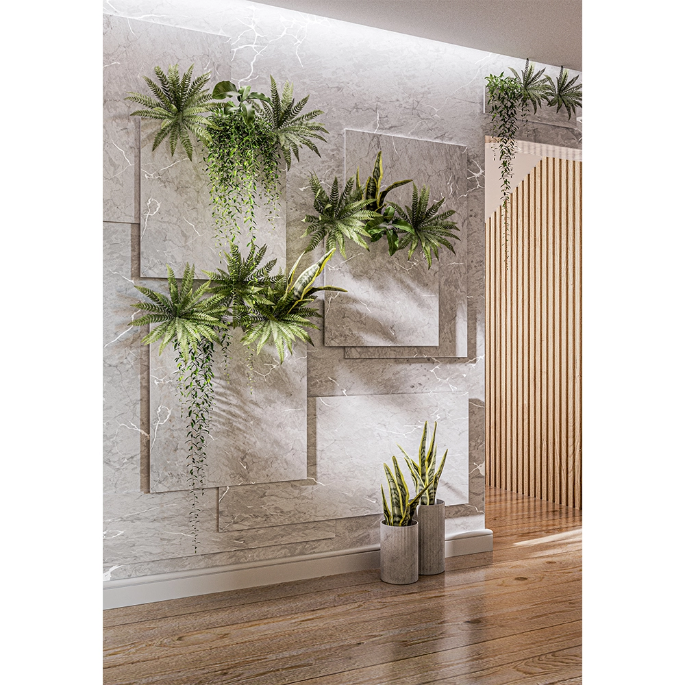 BOSTON FERN ΦΥΤΟ ΤΕΧΝΗΤΟ ΣΕ ΓΛΑΣΤΡΑ 36 POLYESTER ΠΡΑΣΙΝΟ PE/PP