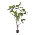 BREADFRUIT TREE ΔΕΝΤΡΟ ΤΕΧΝΗΤΟ ΣΕ ΓΛΑΣΤΡΑ 240 PE ΠΡΑΣΙΝΟ ΜΕΤΑΞΩΤΟ ΥΦΑΣΜΑ