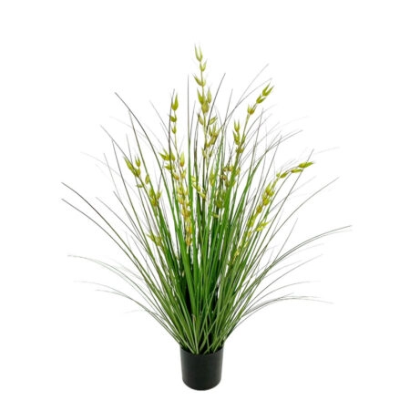OAT GRASS ΦΥΤΟ ΤΕΧΝΗΤΟ ΣΕ ΓΛΑΣΤΡΑ 90 PVC ΠΡΑΣΙΝΟ - 