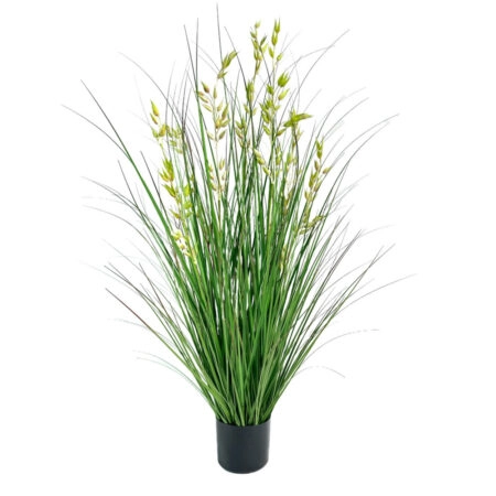 OAT GRASS ΦΥΤΟ ΤΕΧΝΗΤΟ ΣΕ ΓΛΑΣΤΡΑ 120 PVC ΠΡΑΣΙΝΟ - 
